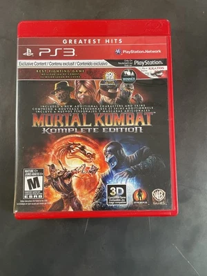 PS3 greatest hits Mortal Kombat Komplete Edition - Image 1 of 2