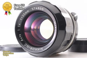 [Near MINT] Nikon Nikkor-N.C Auto 35mm f1.4 Non Ai MF Wide Angle Lens From JAPAN - Picture 1 of 10