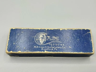 Estuche Probado XX DE COLECCIÓN Caja Azul Raro Bradford PA Caja Coleccionable Solo CUCHILLO de Pelar Foto 1 de 4