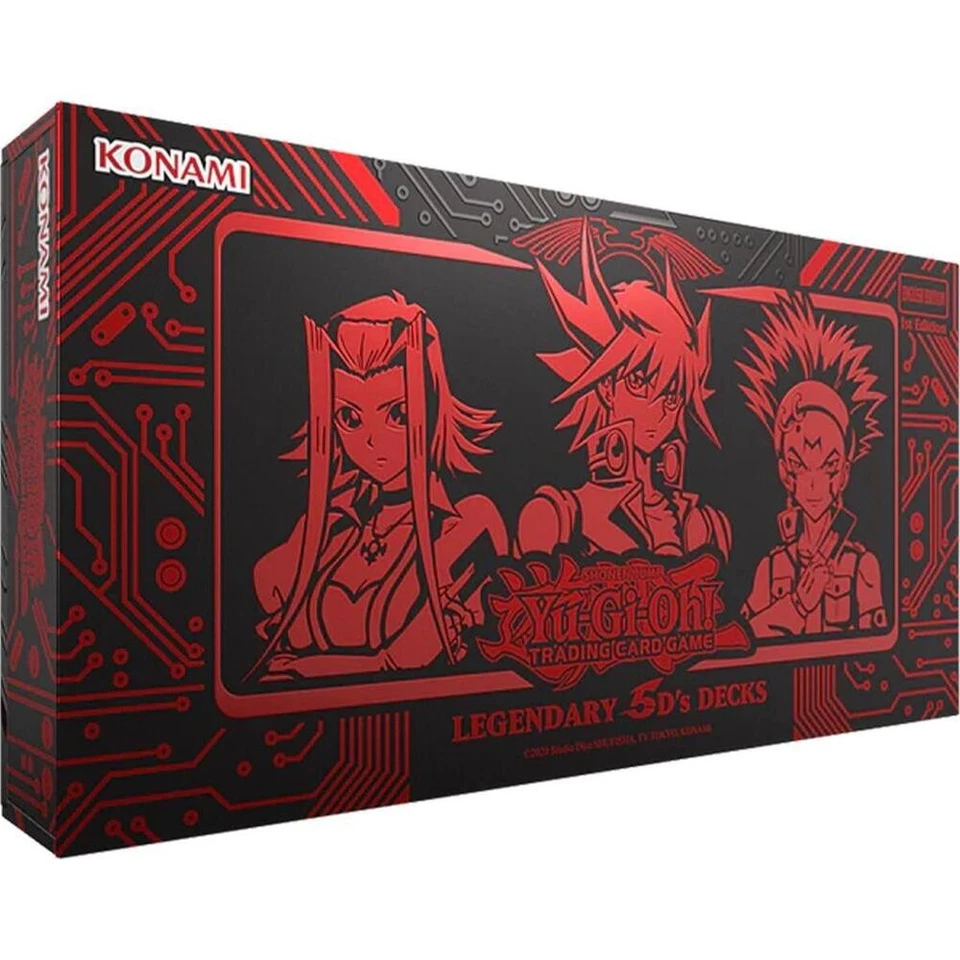 2025 Yugioh Legendary 5D's Decks Sealed Box Set Pre-Sale - Image 1 of 1