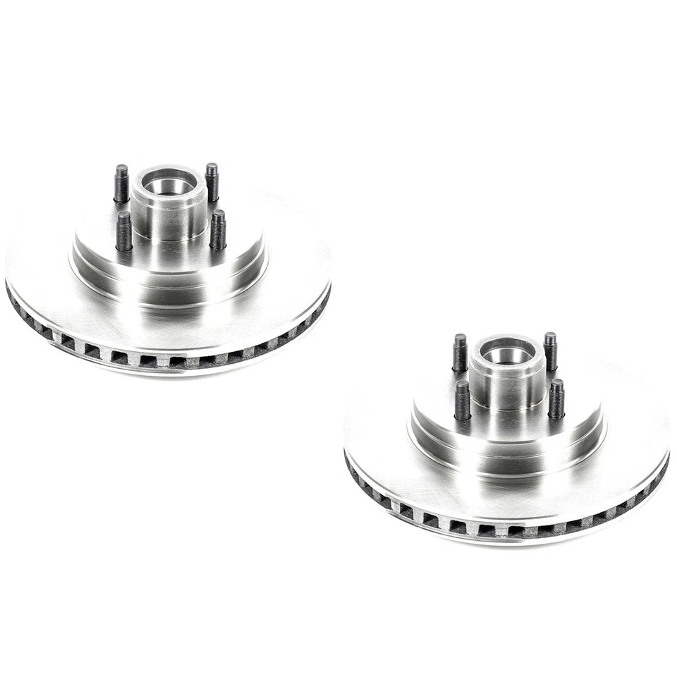 SET-P15AR8126-2 Powerstop Juego de discos de freno delanteros tracción trasera para Ford Mustang Foto 1 de 3