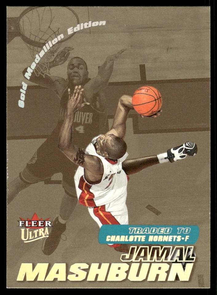 Jamal Mashburn 2000-01 Ultra Basketball #86G - Charlotte Hornets - Image 1 of 2