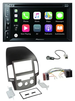 Pioneer MP3 USB DVD Bluetooth DAB 2DIN Autoradio für Hyundai i30 (ab 08) - Bild 1 von 4