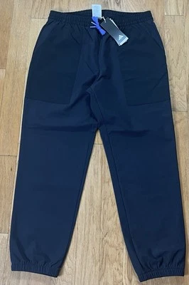 Pantalones de golf Adidas Go To Warm forrados de lana interiores negros IW6699, hombres M, nuevos con etiquetas $130 Foto 1 de 4