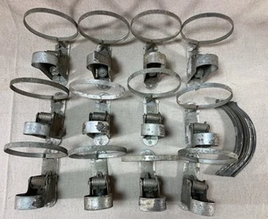 12 Vintage Autofyrstop Wall Mount Glass Globe Fire Extinguisher Holders Hardware - Picture 1 of 12