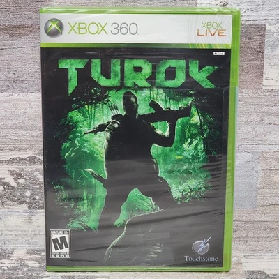 Turok (Microsoft Xbox 360, 2008) Brand New Factory Sealed with Seal Flaw - Image 1 of 4