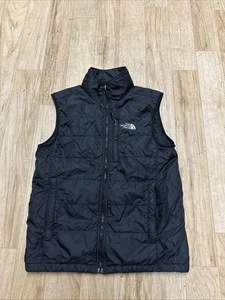 Chaleco THE NORTH FACE Primaloft Puffer Negro Para Hombre Talla Pequeña - Imagen 1 de 8