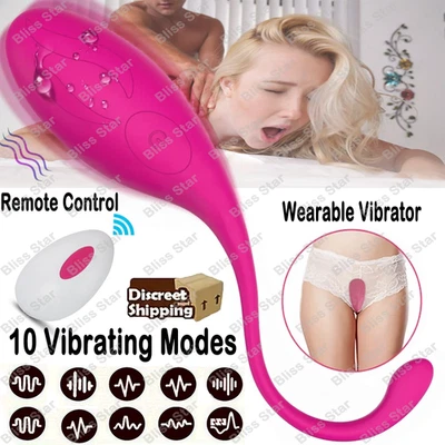 Vibrador portátil punto G consolador masajeador clítoris juguetes sexuales para mujeres control remoto Foto 1 de 4