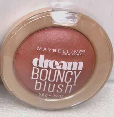 Nuevo pastel de café Maybelline Dream Bouncy Blush #60 0,19 oz/5,6 g **RARO Foto 1 de 3