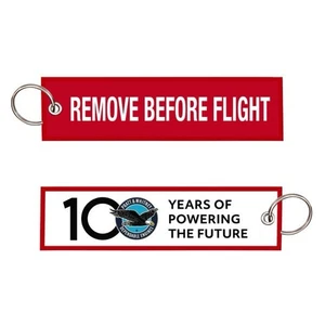 Schlüsselanhänger "100 Jahre Zukunft antreiben" Pratt & Whitney vor dem Flug entfernen - Bild 1 von 1