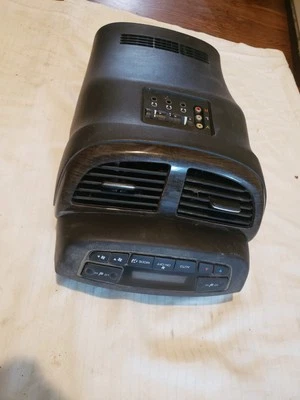 Acura MDX 2010 2011 2012 2013 consola trasera panel de control climático Foto 1 de 4