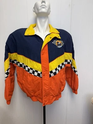 Vintage Nascar Racing Jacket Ricky Rudd Tide Crew L 90s 10th Anniversary - Image 1 of 4