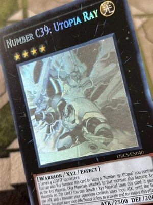 YuGiOh NÚMERO C39: UTOPÍA RAY Fantasma Raro ORCS-EN040 Foto 1 de 3