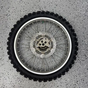 2006-2014 Kawasaki Kx250f Kx450f Front Wheel Hub Rim OEM 41090-0035-10Y 21inch - Picture 1 of 23