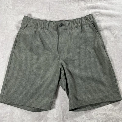 Pantalones Cortos Oakley Para Hombre Gris Rayas Hydrolix Tech Golf Cintura Elástica/Talla 32 Foto 1 de 4