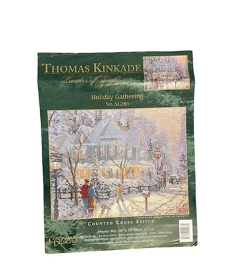 Thomas Kinkade Cross Stitch Pattern - Image 1 of 4