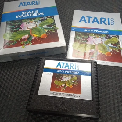 Space Invaders (Atari 5200, 1982) Authentic Complete  - Image 1 of 4