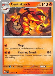 Centiskorch 037/162 SV05 Temporal Forces Pokemon 009074 - Picture 1 of 2