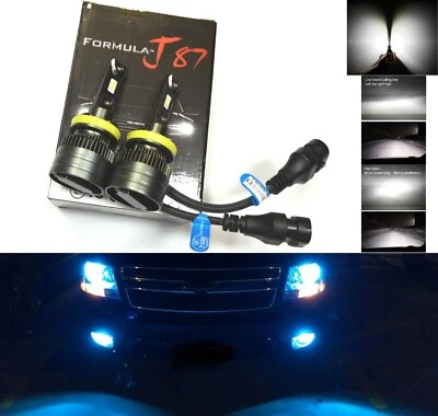 LED Kit G8 100W H11 8000K Icy Blue Two Bulbs Headlight Low Beam Replacement Lamp - Image 1 of 4
