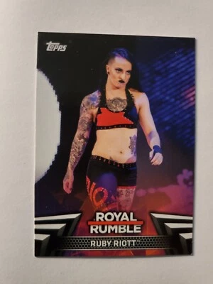 2018 Topps WWE Women's Division Royal Rumble #RR-12 RUBY RIOTT - Image 1 of 2