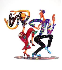 David Gerstein Object New Dancers Sculpture With Modern Design Pop Art - Picture 1 of 8