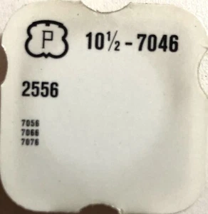 Peseux Cal. 7046 Ref. 2556 Vintage Watch Part Replacement 7056 7057 7066 7076 - Picture 1 of 2