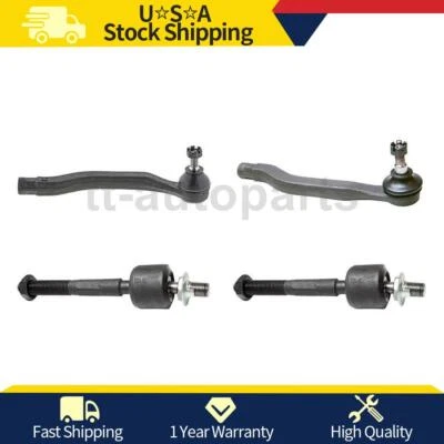 Extremo de barra de amarre exterior interior delantero Mevotech 4 piezas para Honda Accord 1994 1995 Foto 1 de 4