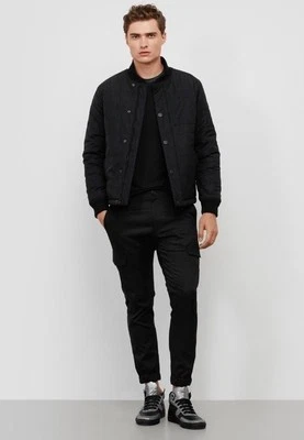 Chaqueta de bombardero reversible a rayas Kenneth Cole Black Label venta al por menor $498 NUEVA Foto 1 de 4