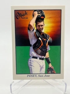 2009 TRISTAR OBAK BUSTER POSEY RC #23 SAN FRANCISCO GIANTS - Foto 1 di 1