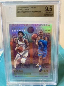 Panini Illusions Double Vision 2019 Paul/Gilgeous-Alexander #8 BGS 9,5 - Imagen 1 de 2