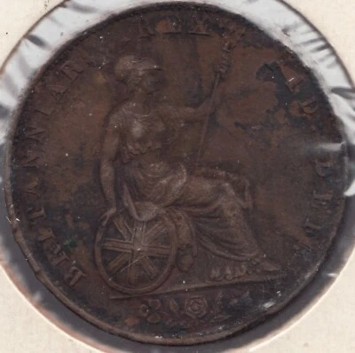 1831 - Great Britain - William IIII - Copper ½ Penny Coin - Superfleas - EF-AU - Image 1 of 2