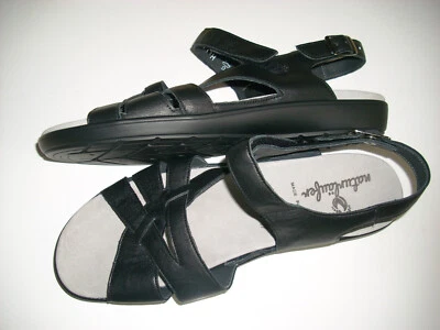 Naturläufer Sandalen Sandaletten Leder schwarz Weite H Größe 9 - Reinschauen !!! - Bild 1 von 4