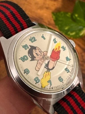 Reloj Pulsera Astro Boy Unisex Adultos Anime Manga Informal Cuerda Manual de Japón Foto 1 de 4