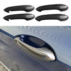 Gloss Carbon Fiber Door Handle Covers Trims Fit For Bmw G20 X3 X4 X5 X7 M5 F90