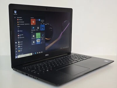 Dell Vostro 15 3581 15.6" Laptop i3-7020U 8GB Ddr4 Ram 128GB SSD Windows 10 Pro - Image 1 of 4