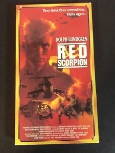 Red Scorpion (VHS, 1989) Dolph Lundgren Starmaker Release - Picture 1 of 9