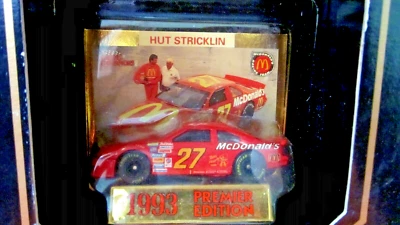 Hut Stricklin 1993 McDonald’s Racing Champions Edición Premier 1:64 Nascar #27 Foto 1 de 4