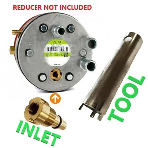 LPG Autogas Zavoli Zeta S N REPAIR SERVICE KIT Set INLET VALVE+TOOL SPANNER - Picture 1 of 3