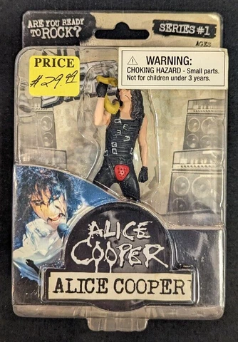 Super Stars Series #1 Alice Cooper  Are You Ready To Rock NIB Cover