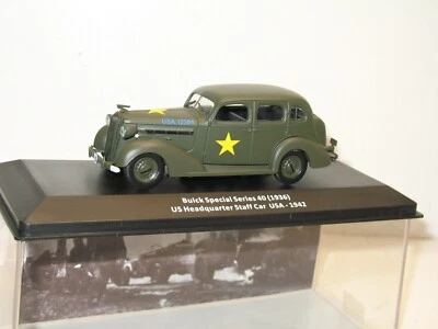 Altaya 1:43 Colección Coche Militar Buick Sede Central Staff Car - Imagen 1 de 2