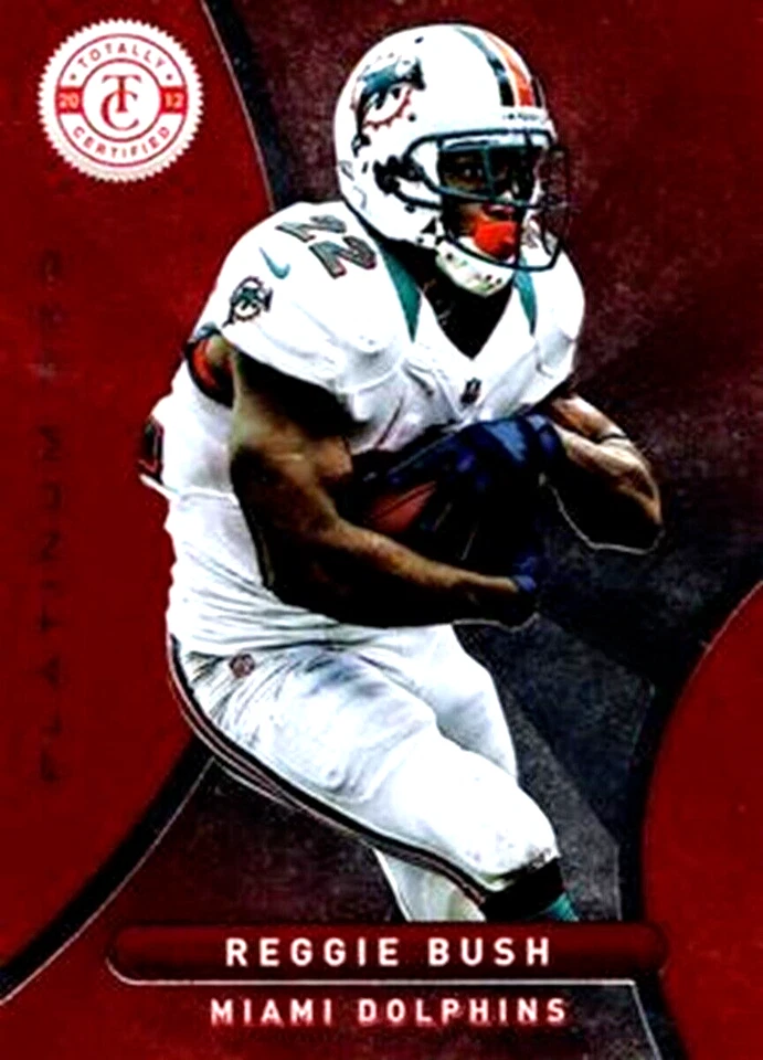 2012 Totally Certified #22 Reggie Bush Miami Dolphins - Image 1 of 1