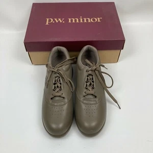 Canfield by PW Minor women's Leisure 77309 Taupe / Glove SHOES 9 M - Picture 1 of 5