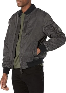 Men's Superdry Bomber Jacket Size Large - Picture 1 of 5
