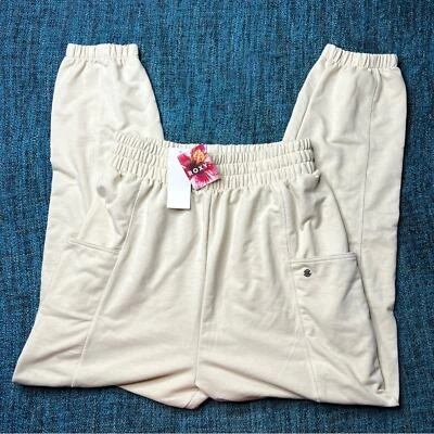Pantalones Jogger Roxy Next Set Entrepierna Caída en Tostado Tapioca Para Mujer Talla Grande Nuevos con Etiquetas Foto 1 de 4