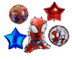 Spiderman - Spidey And His Amazing Friends - Foil Balloon Set - Party Decoration - Picture 1 of 10