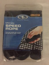 Ultimate Speed Rope 9 Foot Jump Rope Athletic Works Foam Grip Handles ~New