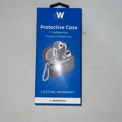 Capa protetora sem fio Just para fones de ouvido Apple AirPods Pro cinza - Imagem 1 de 4