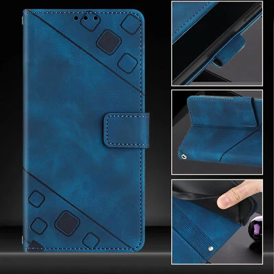 Luxury Fashion Flip Leather Wallet Stand Soft Cover Case For HTC U24 Pro - Image 1 of 4