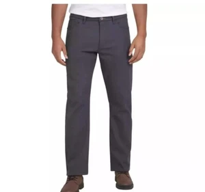 Wetterfeste Vintage Herren Stretch Canvas Fleece gefütterte Hose. Größe 38x29, blau. - Bild 1 von 7