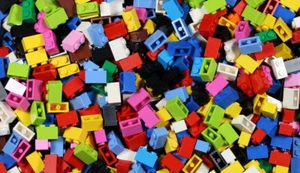 ☀️ NEW 100x LEGO 1x2 Bricks Mix All Colors Huge Bulk Lot At Random Parts Pieces - Picture 1 of 24